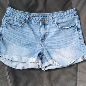 LC Lauren Conrad Light Blue Jean Shorts